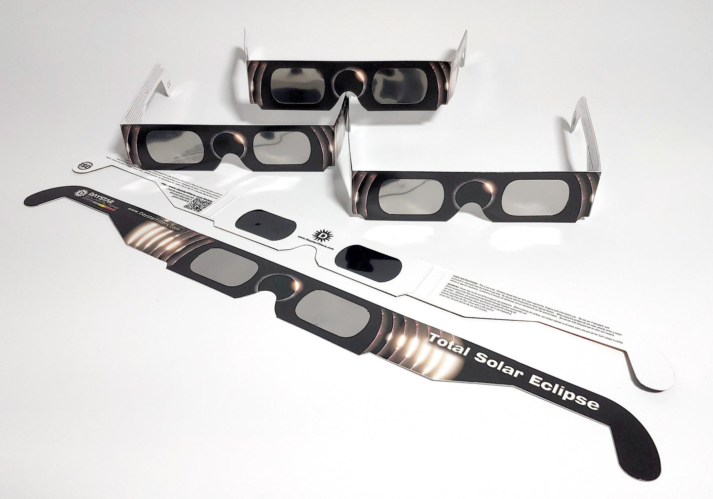TOTAL SOLAR ECLIPSE style Eclipse Solar Glasses - 5 pack