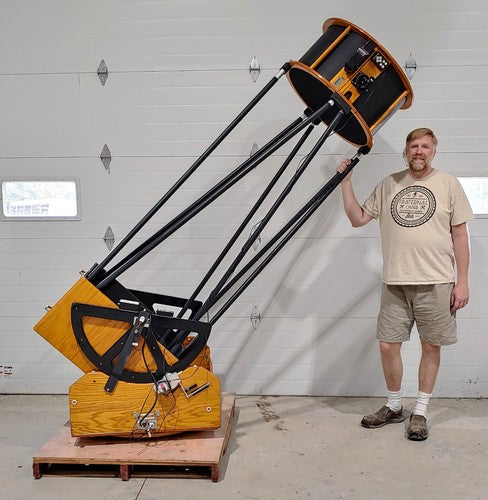 24” Starmaster F/4.2 Dobsonian Telescope (100” FL)