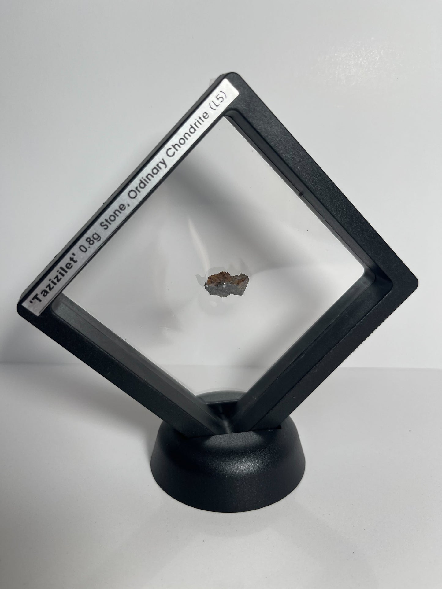 Certified TAZIZILET Specimen Meteorite Slice 0.8g - Recovered 2006, Niger - RARE