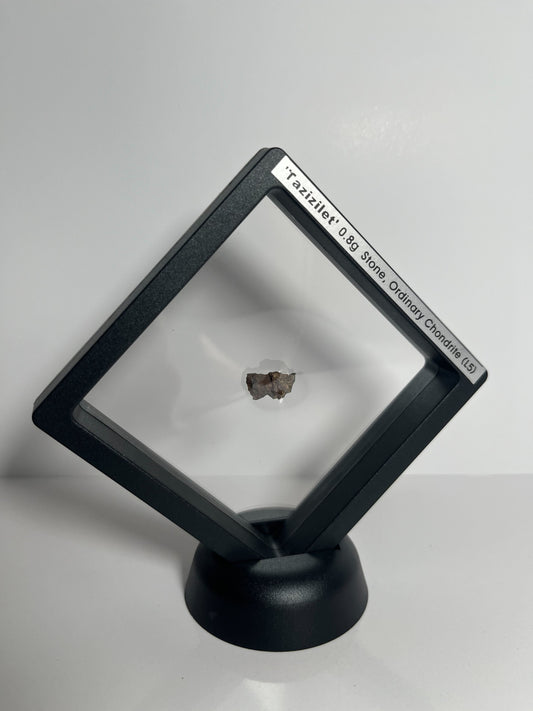 Certified TAZIZILET Specimen Meteorite Slice 0.8g - Recovered 2006, Niger - RARE