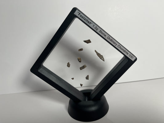 Certified TAZIZILET Specimen Meteorite Slice 1.2g - Recovered 2006, Niger - RARE