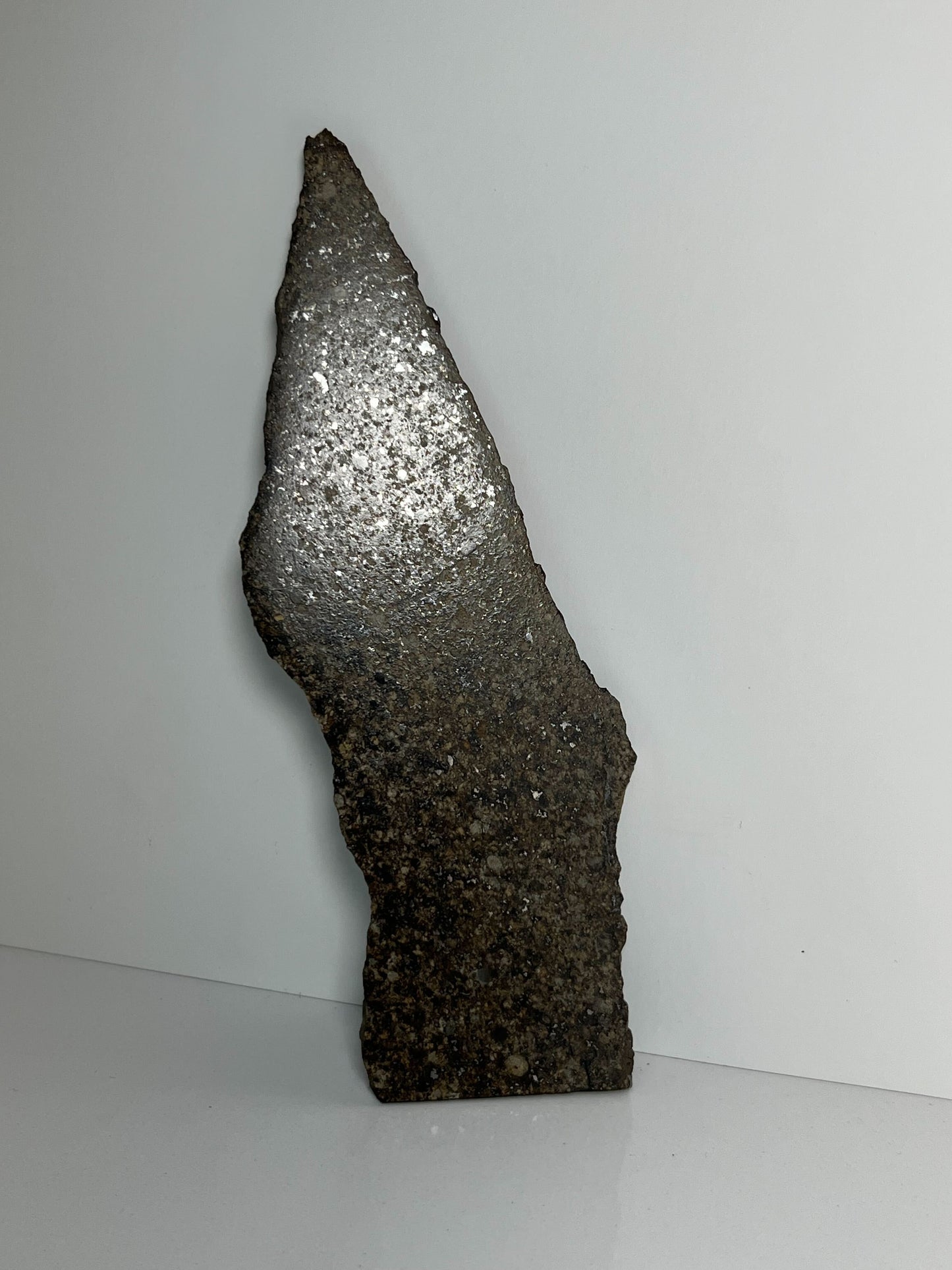 Certified TAZIZILET Specimen Meteorite Slice 34.8g - Recovered 2006, Niger - RARE
