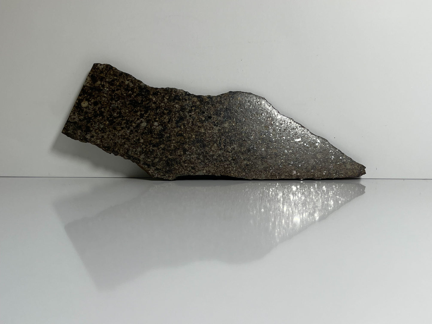 Certified TAZIZILET Specimen Meteorite Slice 34.8g - Recovered 2006, Niger - RARE