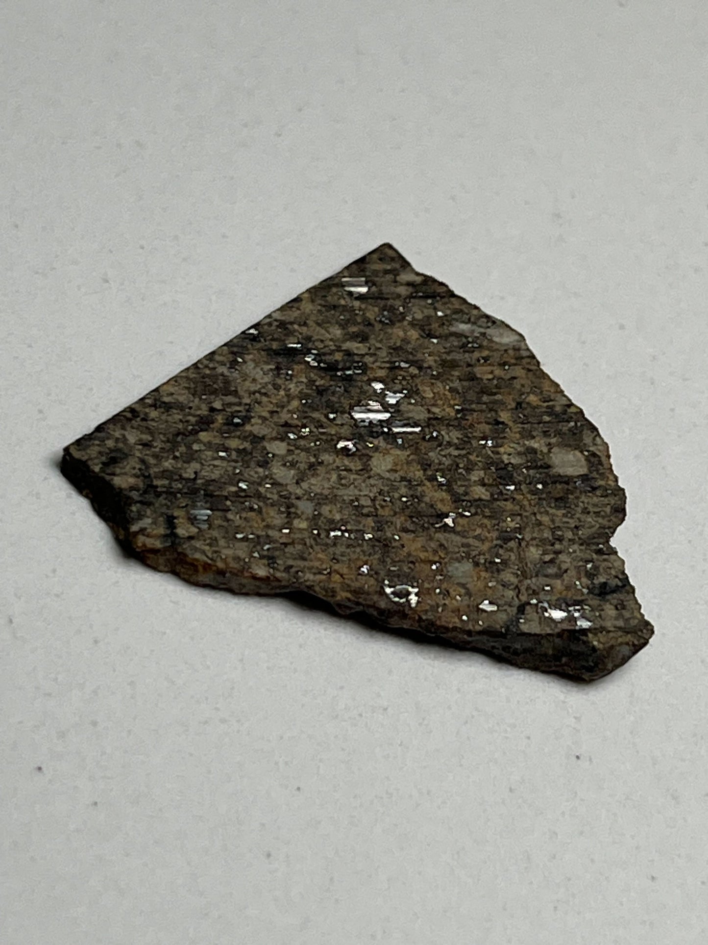Certified TAZIZILET Specimen Meteorite Slice 3.5g - Recovered 2006, Niger - RARE