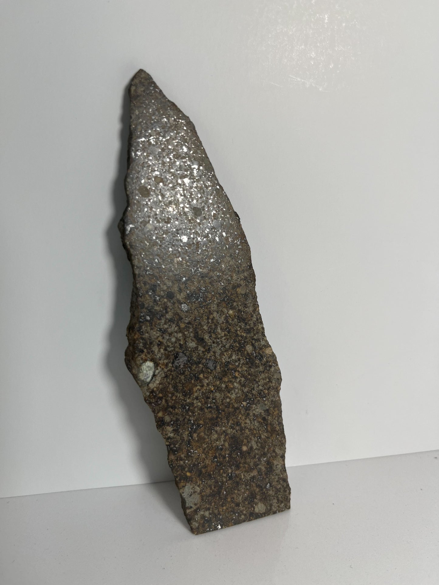 Certified TAZIZILET Specimen Meteorite Slice 47.3g - Recovered 2006, Niger - RARE