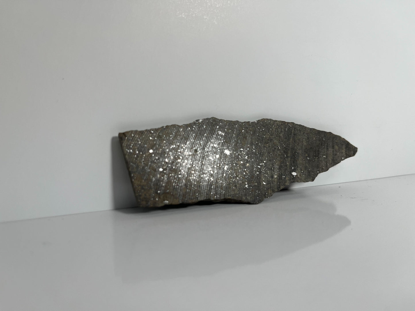 Certified TAZIZILET Specimen Meteorite Slice 47.3g - Recovered 2006, Niger - RARE