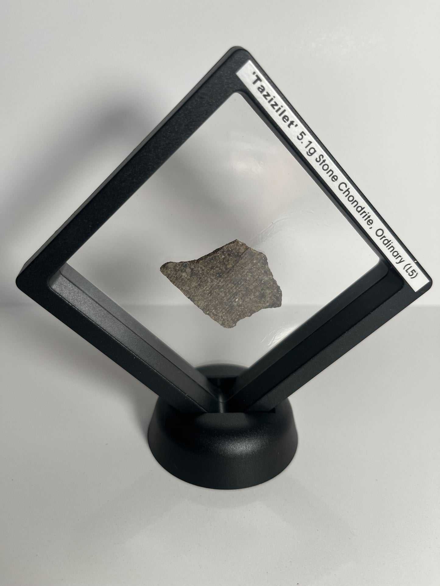 Certified TAZIZILET Specimen Meteorite Slice 5.1g - Recovered 2006, Niger - RARE