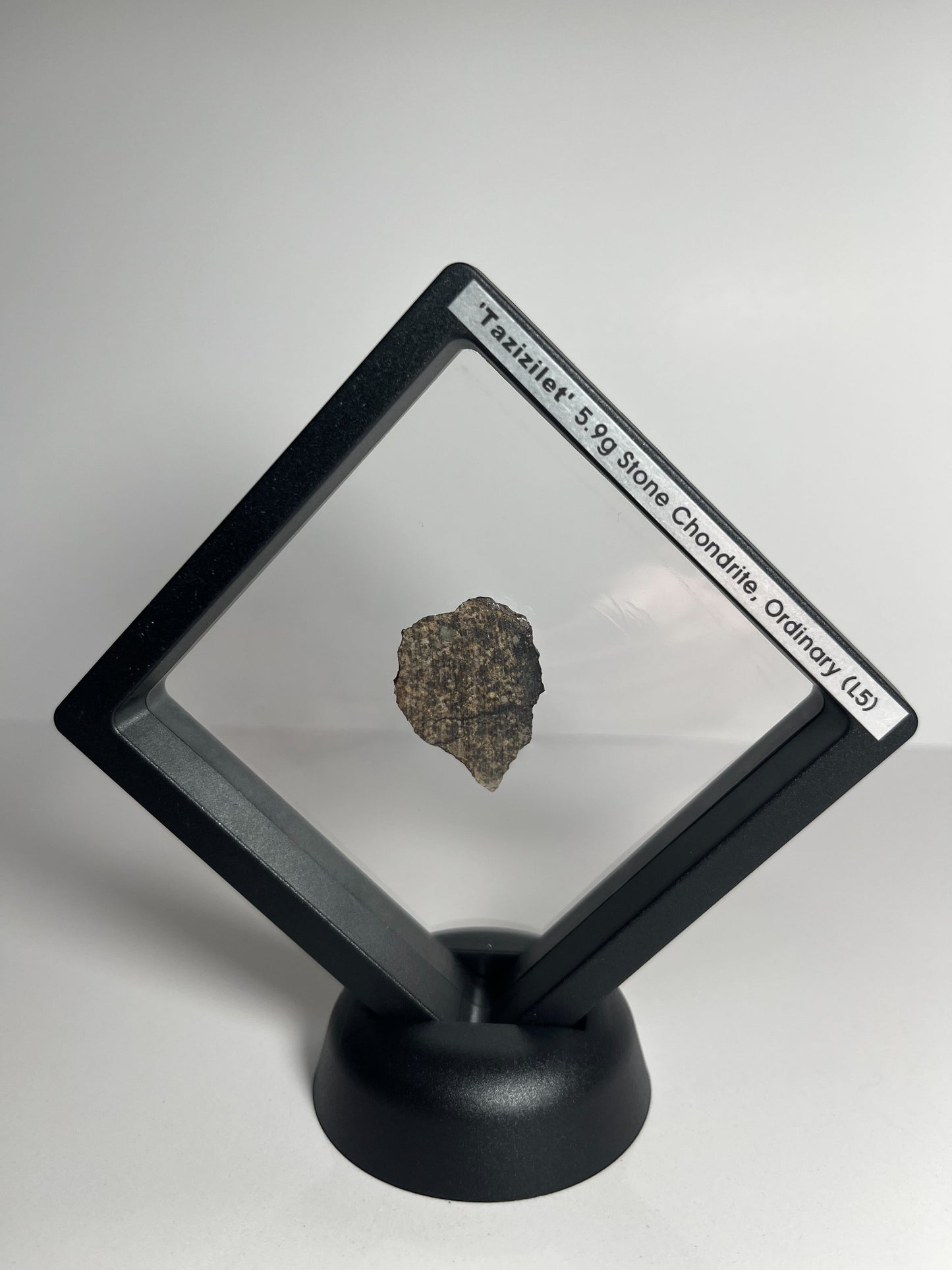 Certified TAZIZILET Specimen Meteorite Slice 5.9g - Recovered 2006, Niger - RARE