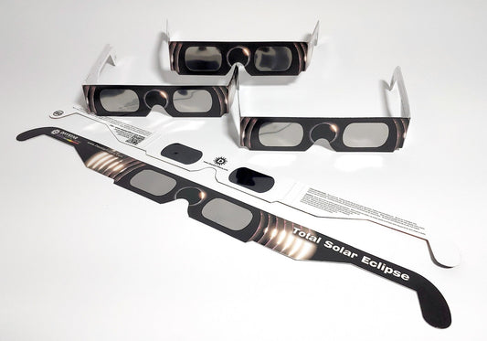 TOTAL SOLAR ECLIPSE style Eclipse Solar Glasses  (bulk, price each, minimum 500)