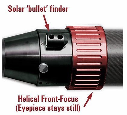 Solar Scout 60mm Dedicated Solar Telescope - Chromosphere