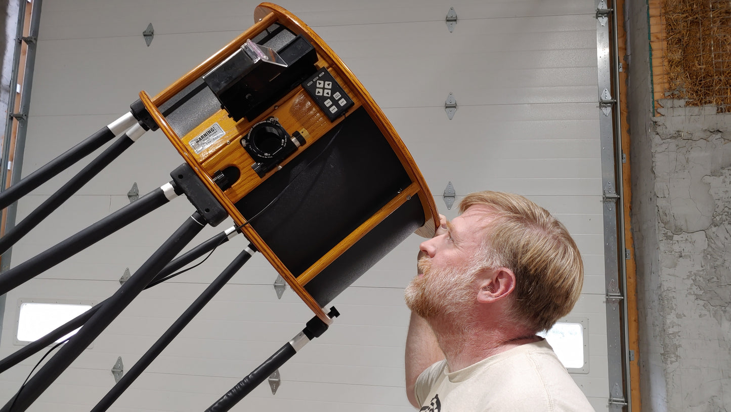 24” Starmaster F/4.2 Dobsonian Telescope (100” FL)