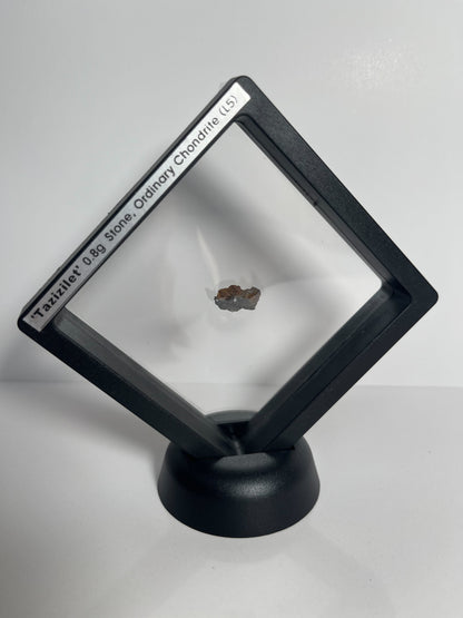 Certified TAZIZILET Specimen Meteorite Slice 0.8g - Recovered 2006, Niger - RARE