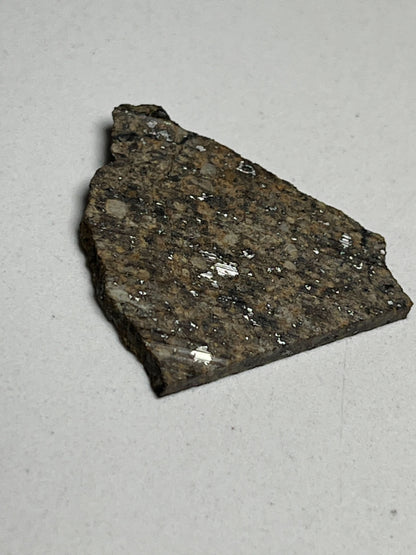 Certified TAZIZILET Specimen Meteorite Slice 3.5g - Recovered 2006, Niger - RARE