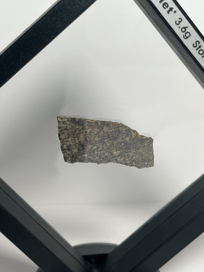 Certified TAZIZILET Specimen Meteorite Slice 3.6g - Recovered 2006, Niger - RARE