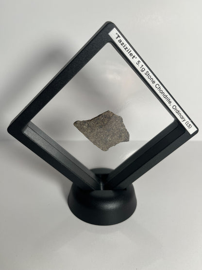 Certified TAZIZILET Specimen Meteorite Slice 5.1g - Recovered 2006, Niger - RARE