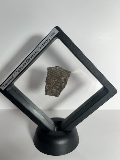 Certified TAZIZILET Specimen Meteorite Slice 6.3g - Recovered 2006, Niger - RARE